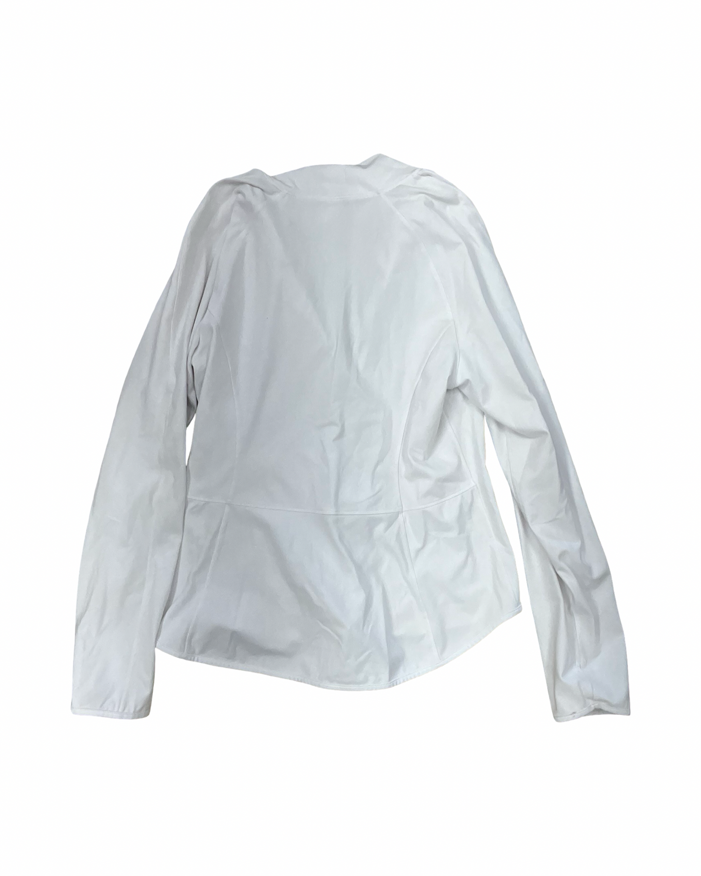 Athletic Jacket By Yogalicious In White, Size:2X