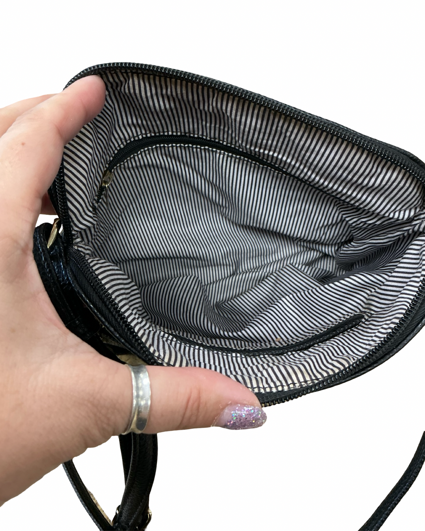 Crossbody By Clothes Mentor In Black, Size:Small