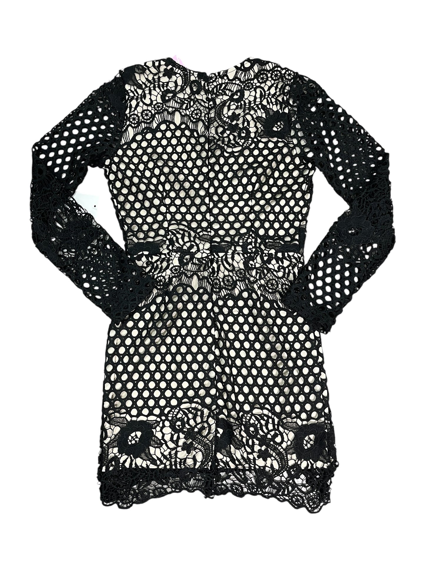 Dress Party Short By Tobi In Black & Tan, Size:M