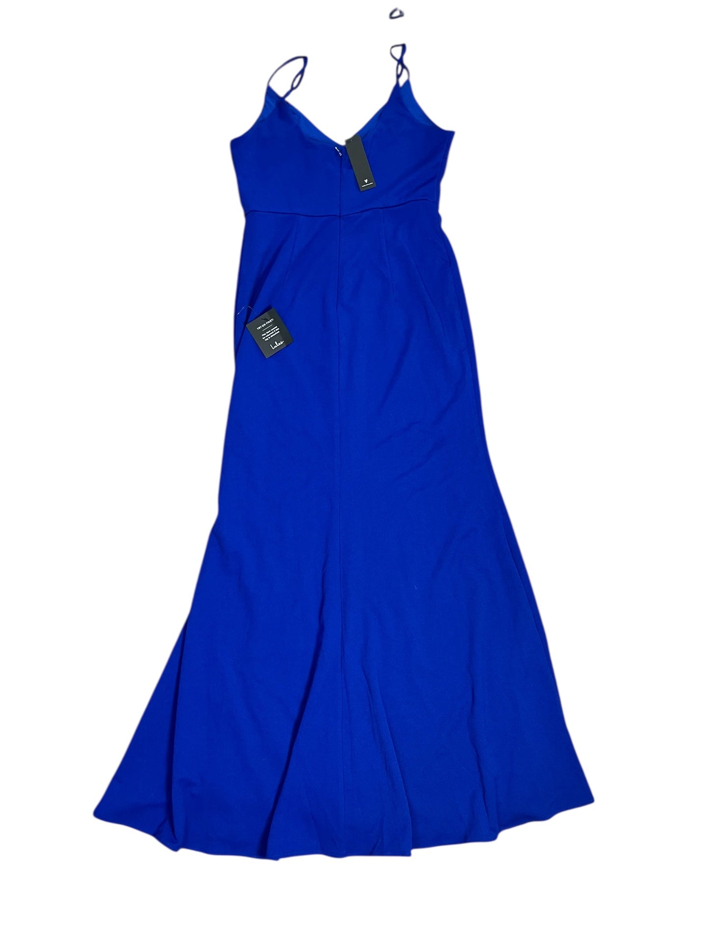Dress Party Long By Lulus In Blue, Size:L