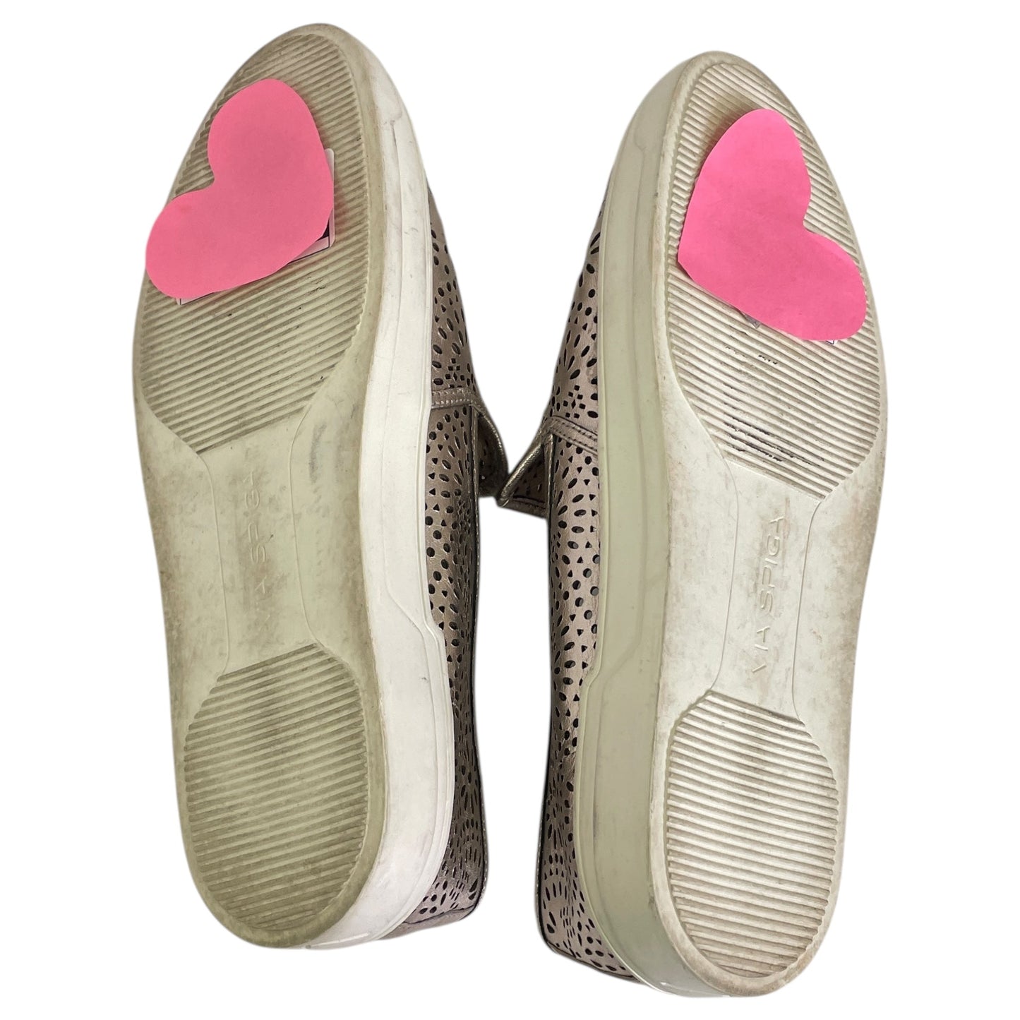 Shoes Flats By Via Spiga In Gold, Size:7