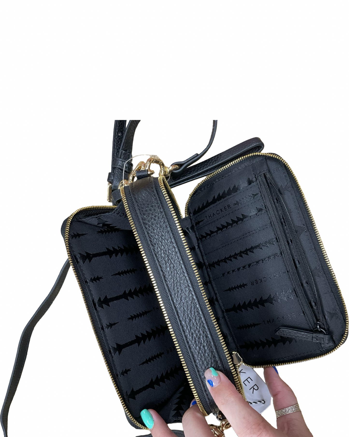 Crossbody By Clothes Mentor In Black, Size:Small