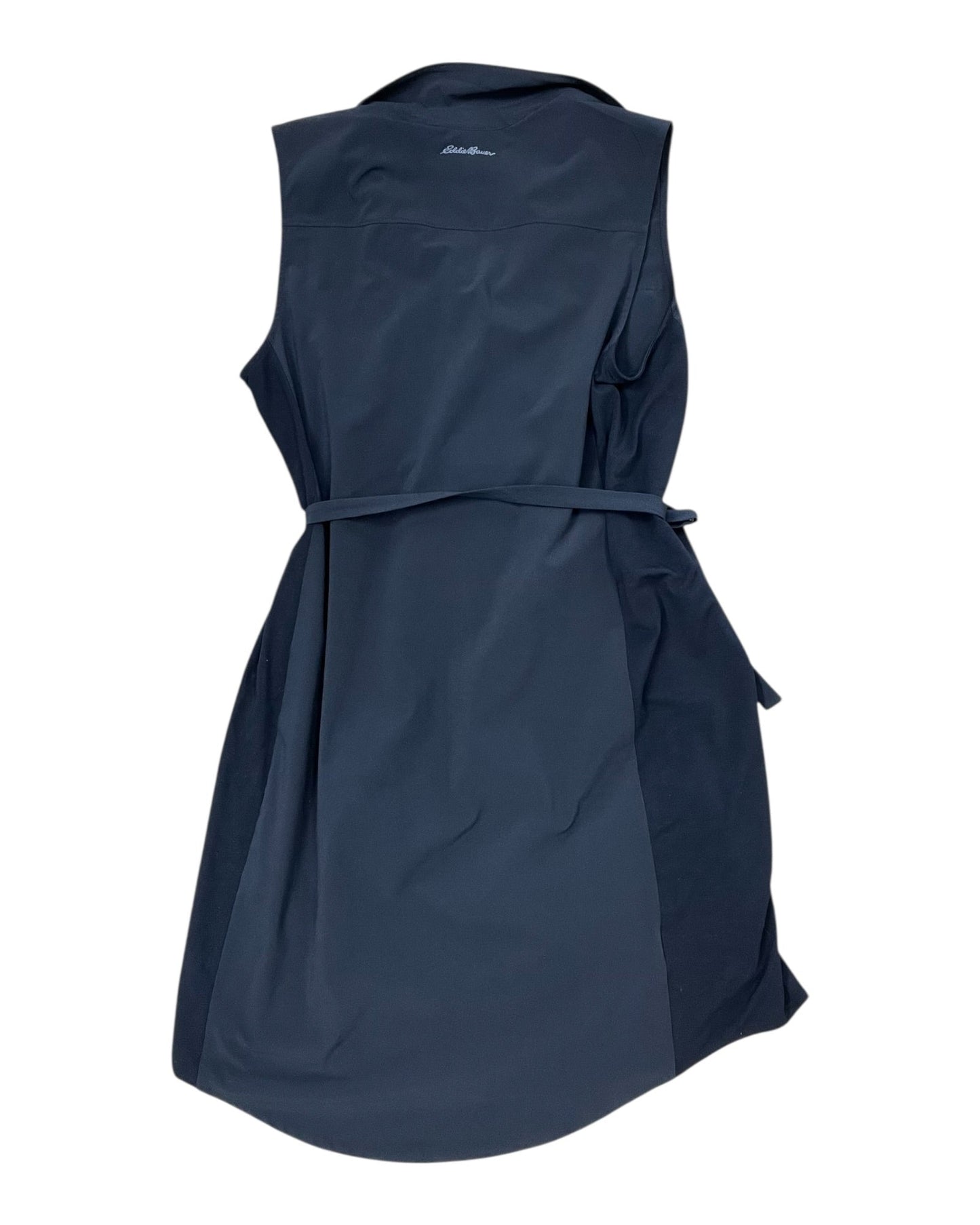 Dress Casual Midi By Eddie Bauer In Black, Size:L