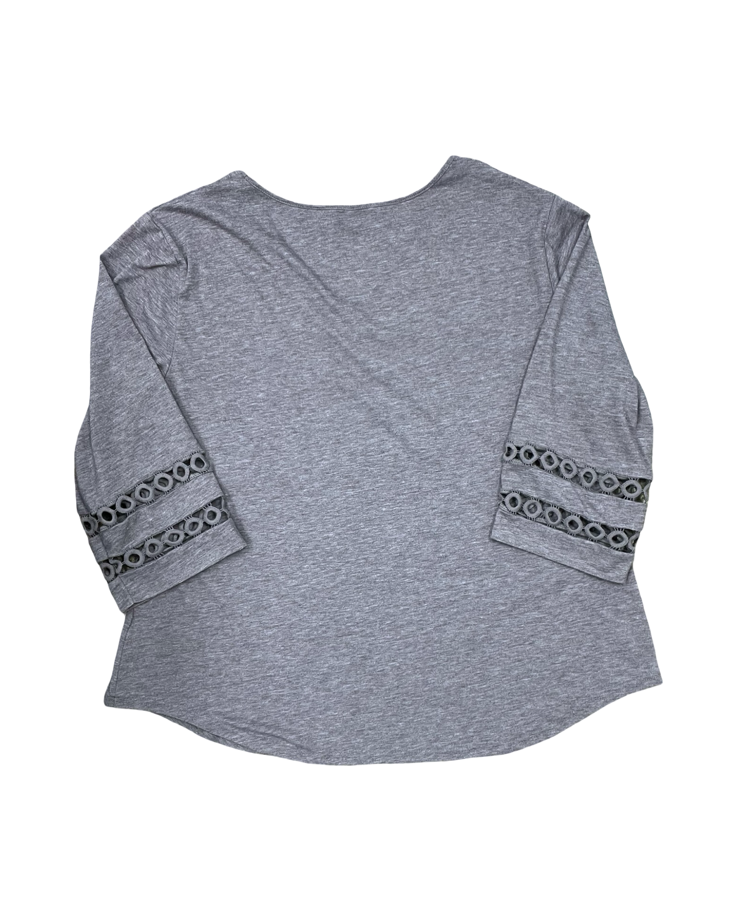 Top Ls By Clothes Mentor In Brown, Size:1X