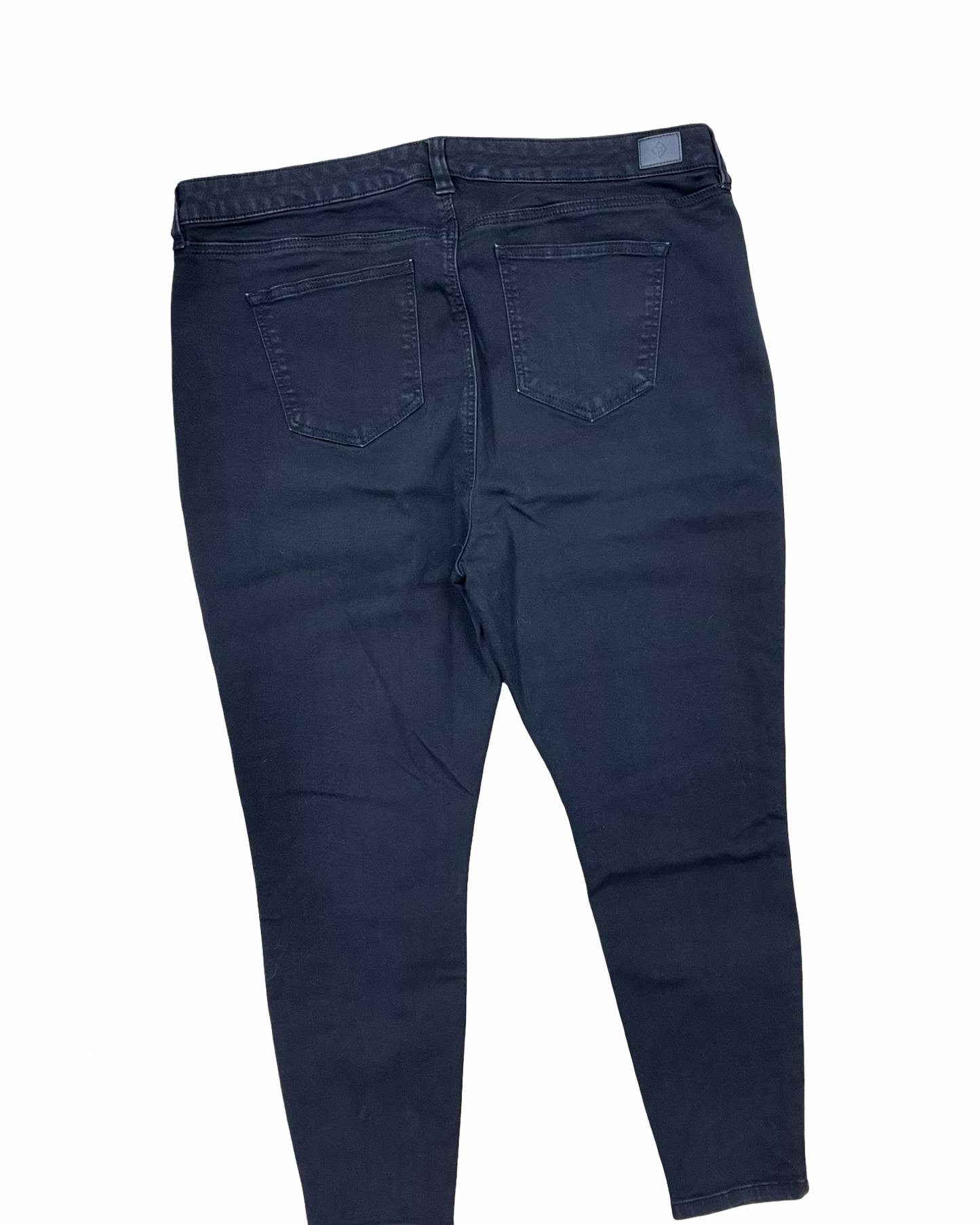 Jeans Straight By Clothes Mentor In Black, Size:20