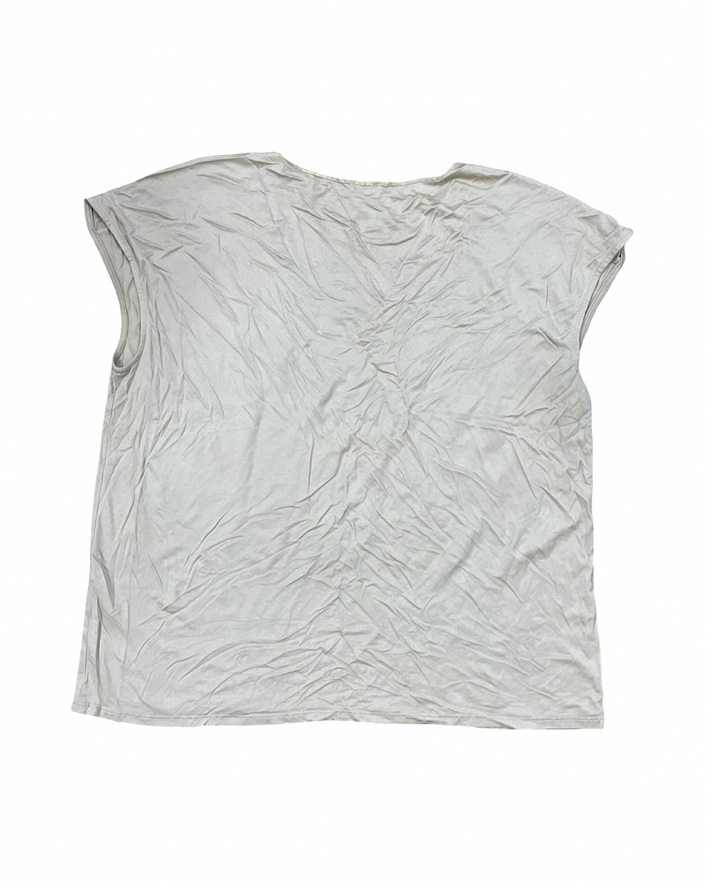 Top Sleeveless By Chicos In Tan, Size:3X