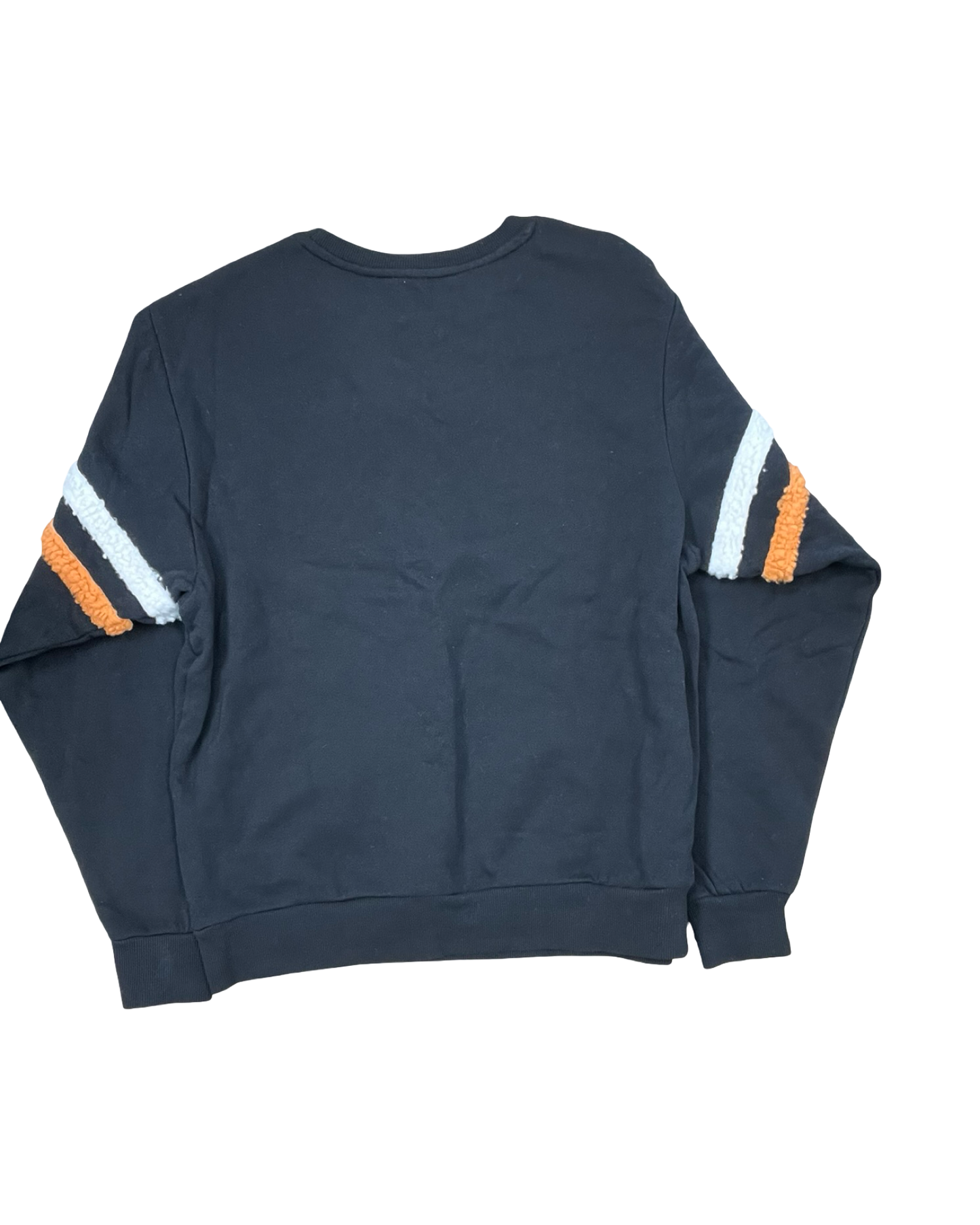 Sweatshirt Crewneck By Clothes Mentor In Black, Size:S