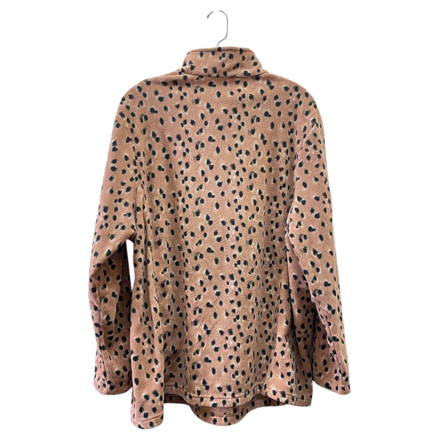 Athletic Sweatshirt Crewneck By Lands End In Brown, Size:2X