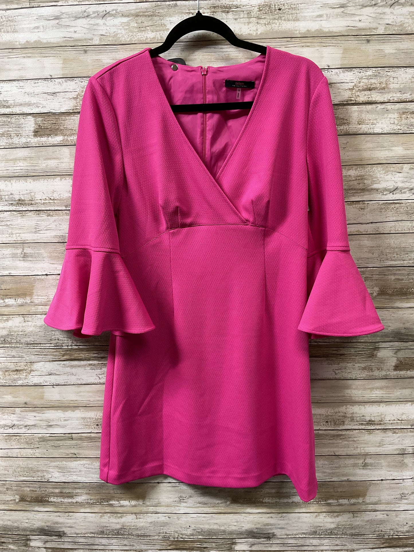 Dress Party Midi By Trina By Trina Turk In Pink, Size:M