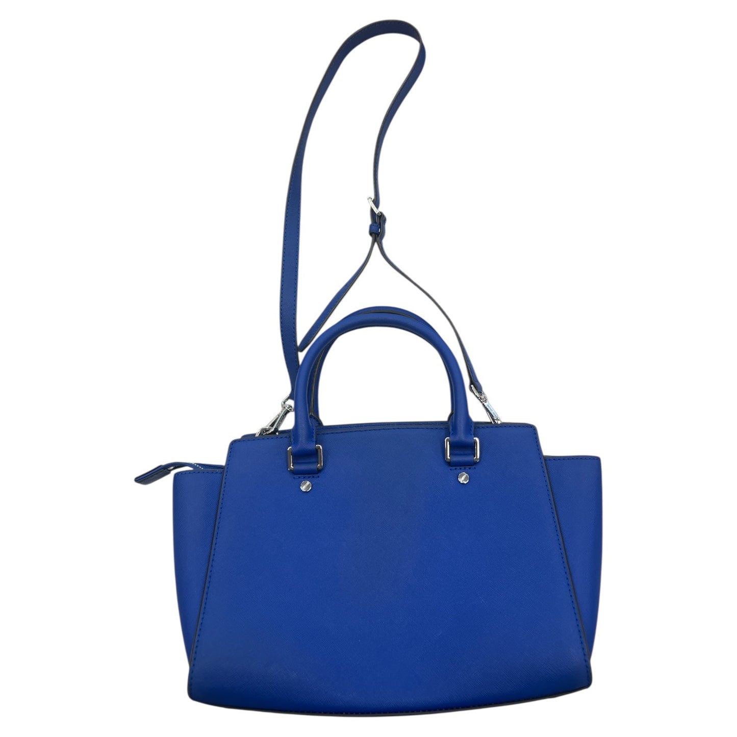 Handbag Designer By Michael Kors In Blue, Size:Medium