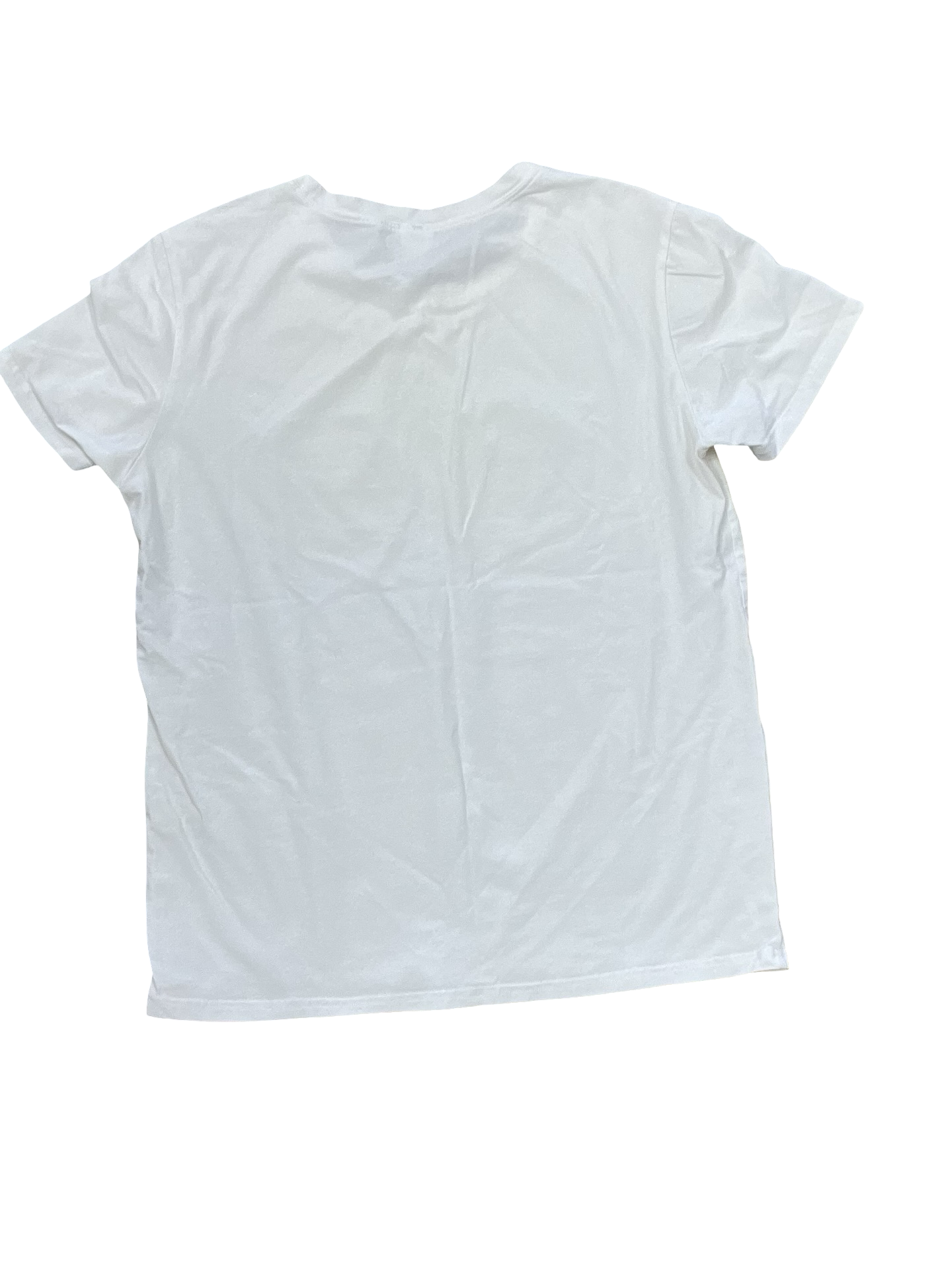 Top Ss Basic By Clothes Mentor In White, Size:M