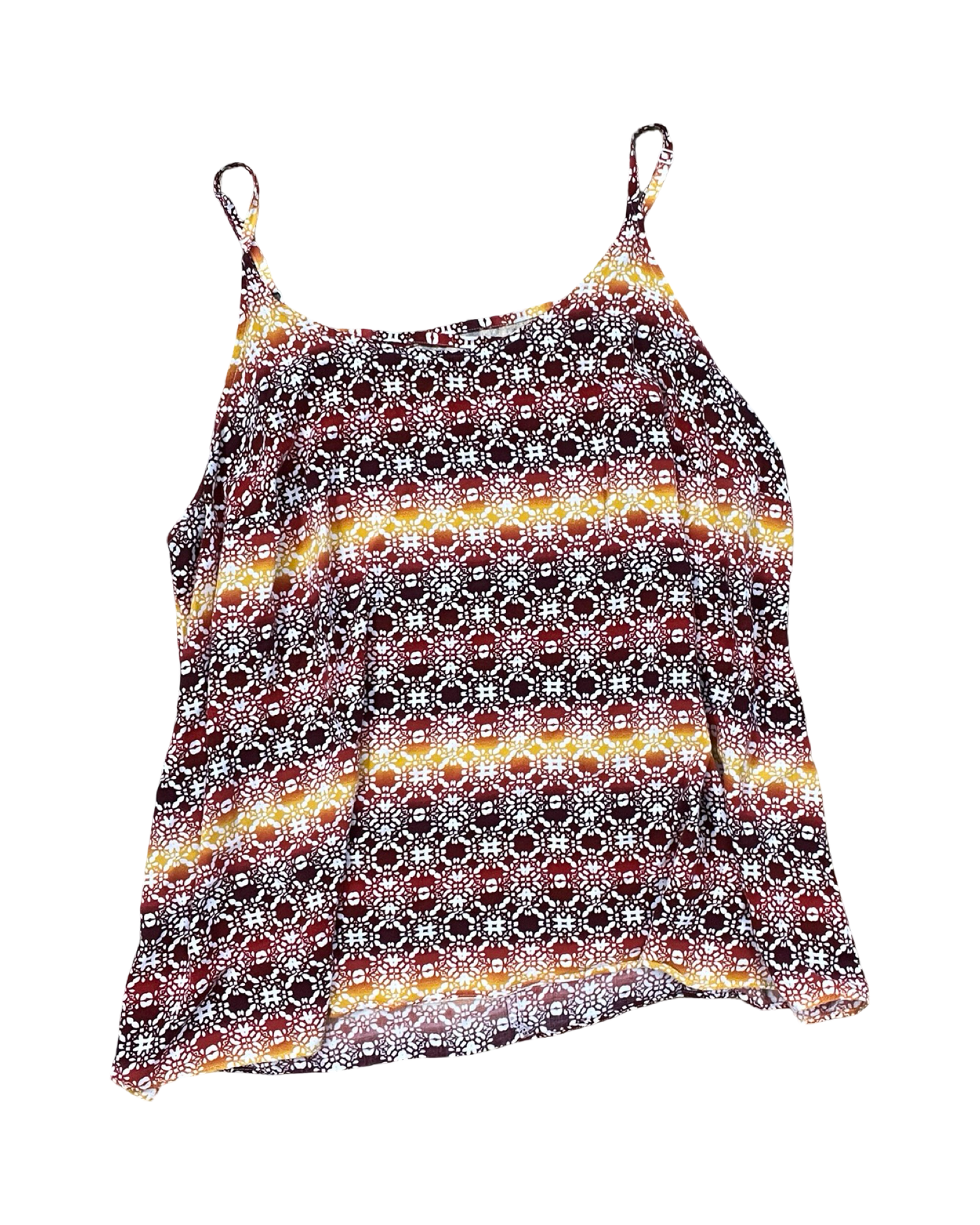 Top Sleeveless By Boutique + In Multi, Size:3X