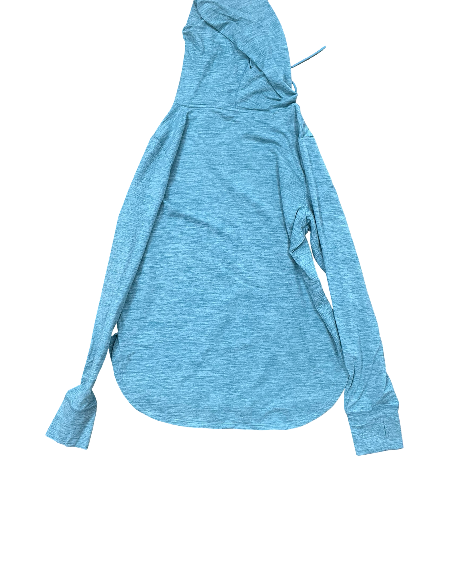 Athletic Top Ls Hoodie By Reebok In Blue, Size:L
