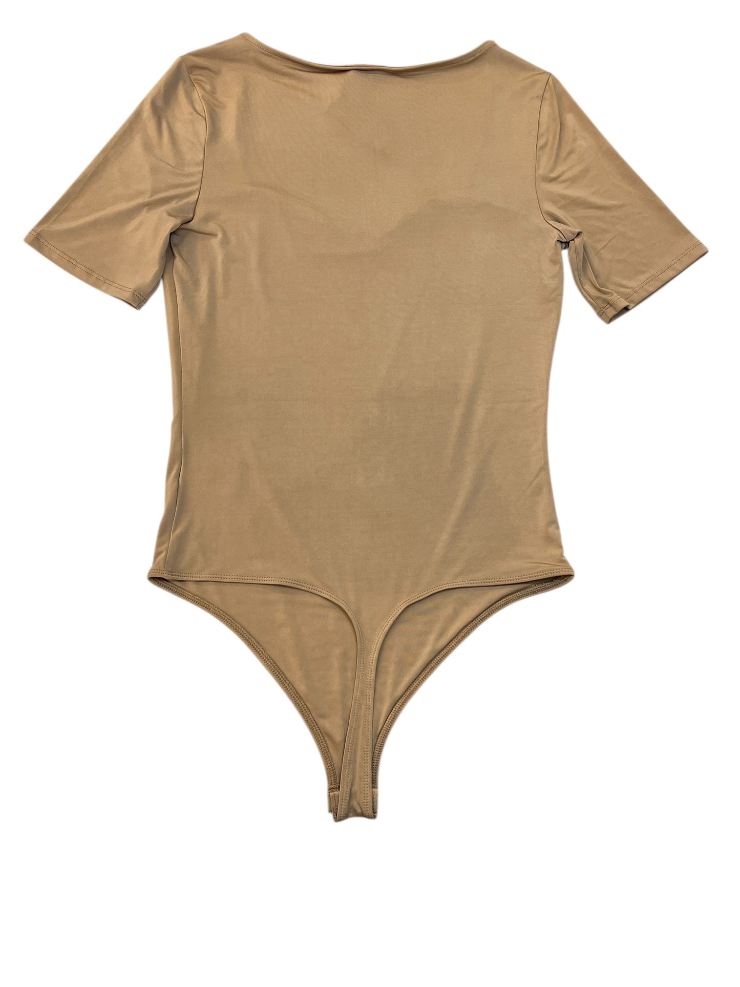 Bodysuit By Express In Brown, Size:M