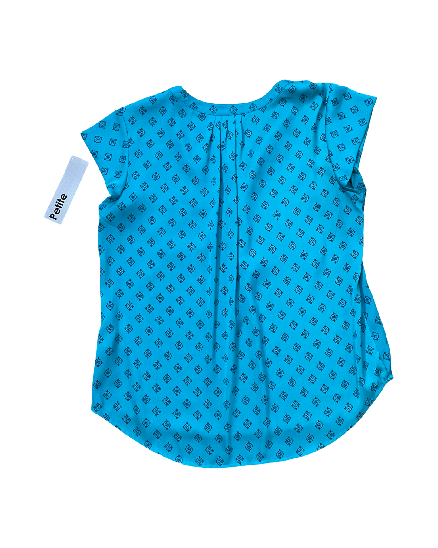 Tunic 3/4 Sleeve By Liz Claiborne In Green, Size:Mp