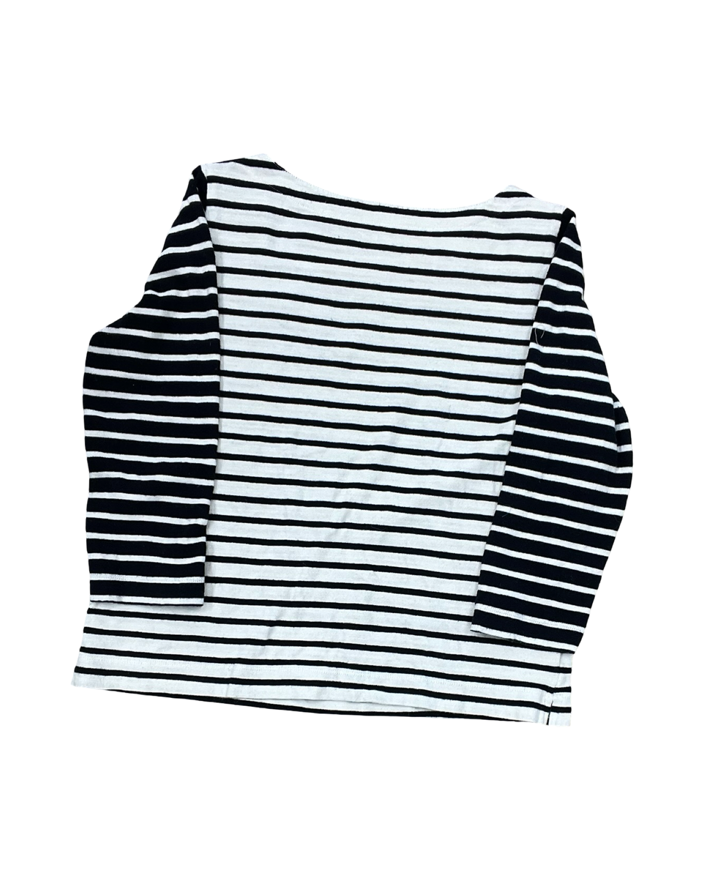 Top Ls By Loft In Blue & Cream, Size:L