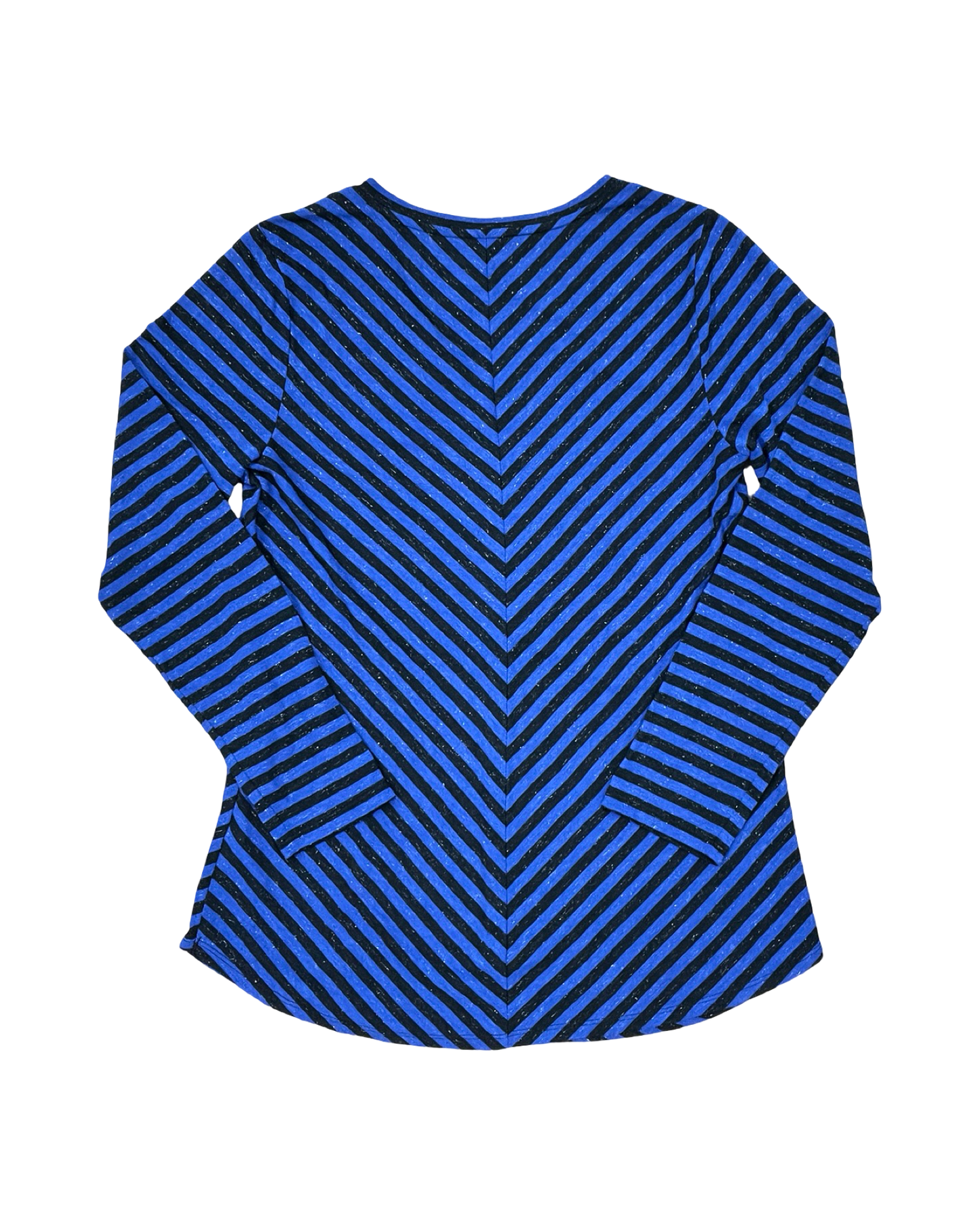 Tunic Ls By Apt 9 In Black & Blue, Size:M