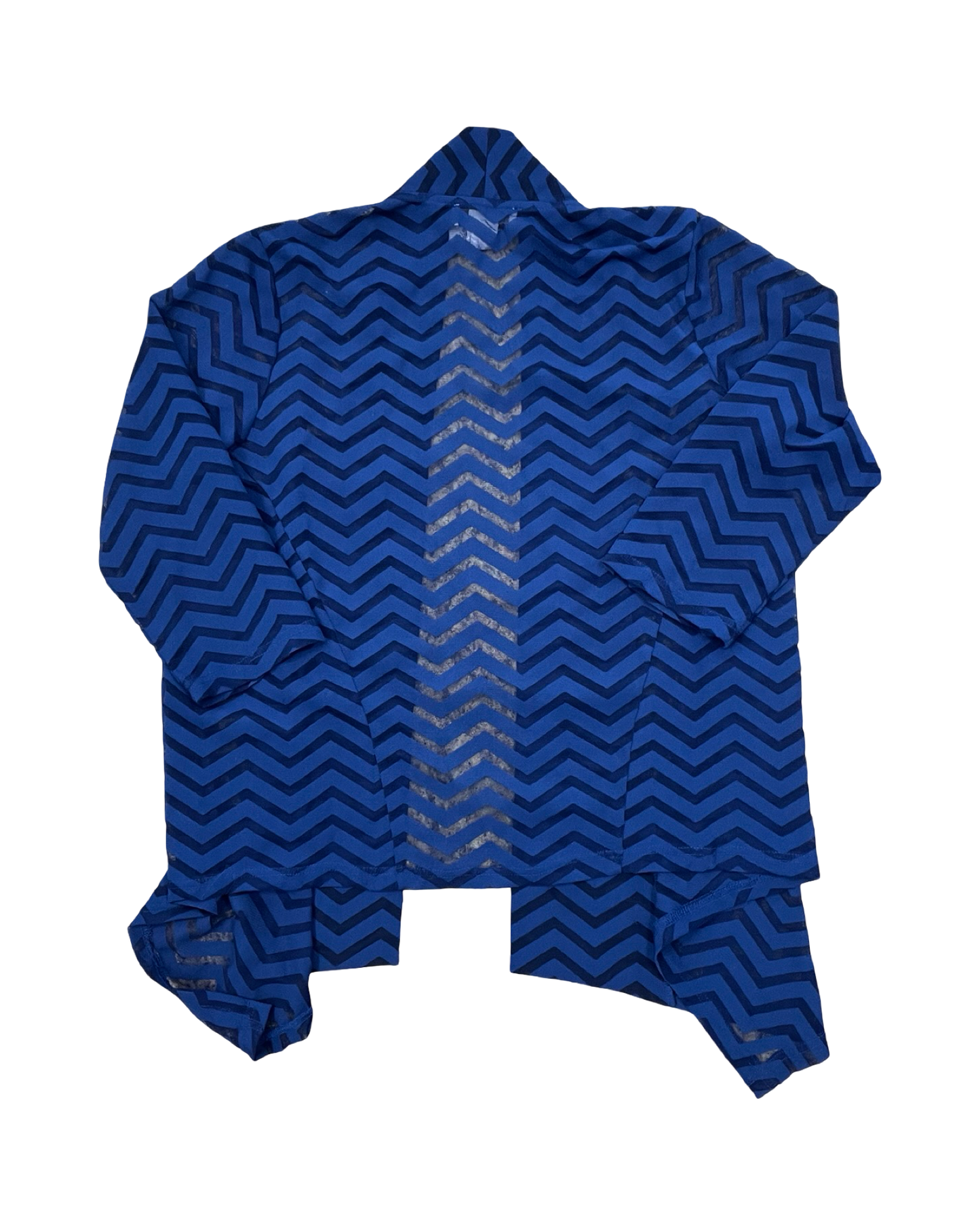 Cardigan By Clothes Mentor In Blue, Size:M