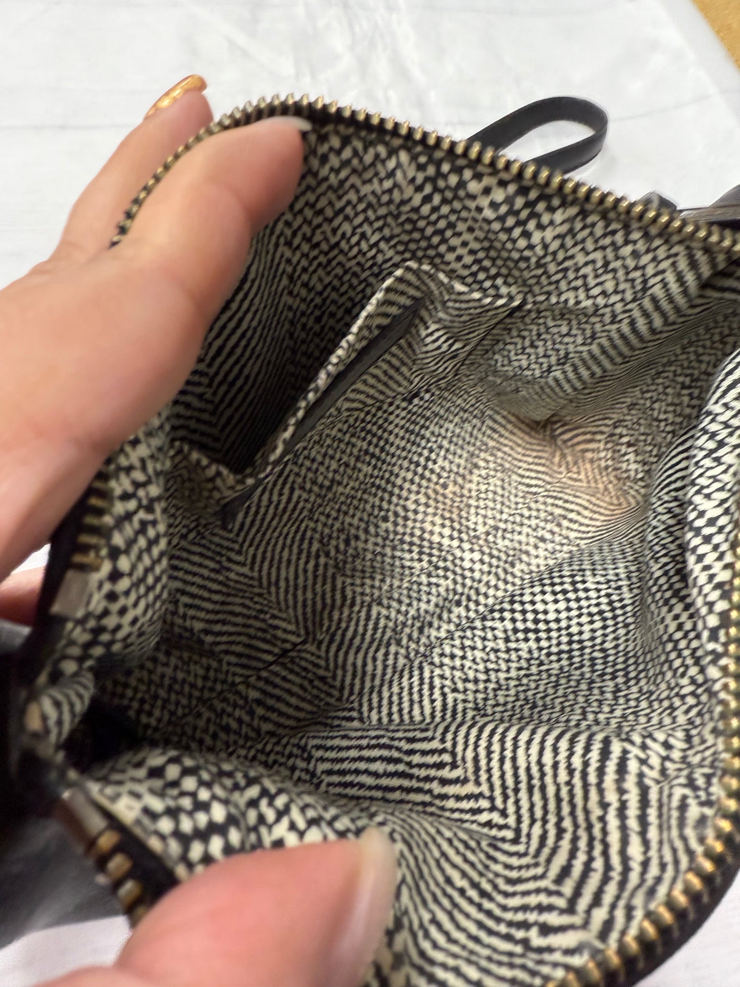 Handbag Designer By Rebecca Minkoff In Black, Size:Small