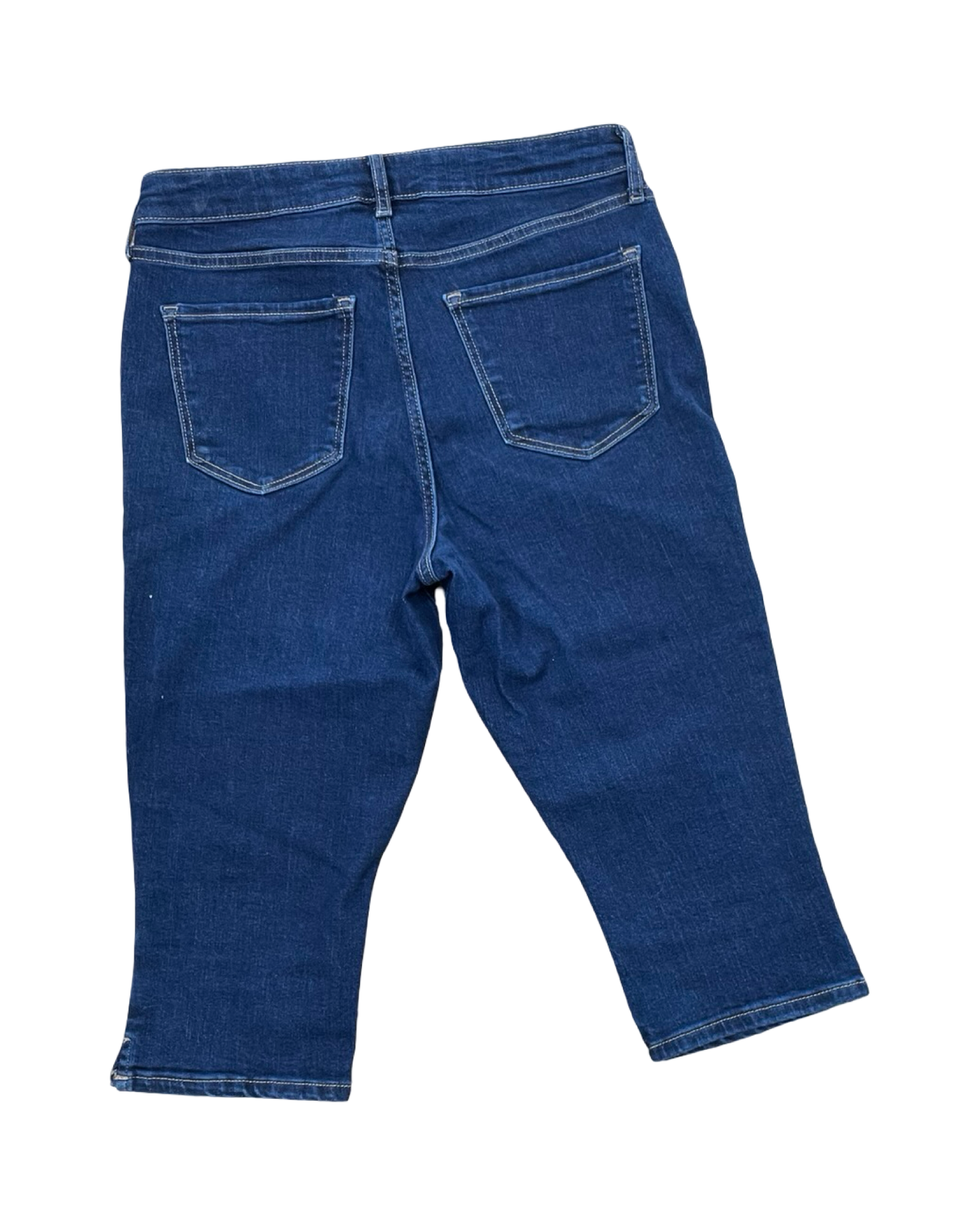 Jeans Cropped By Old Navy In Blue Denim, Size:10