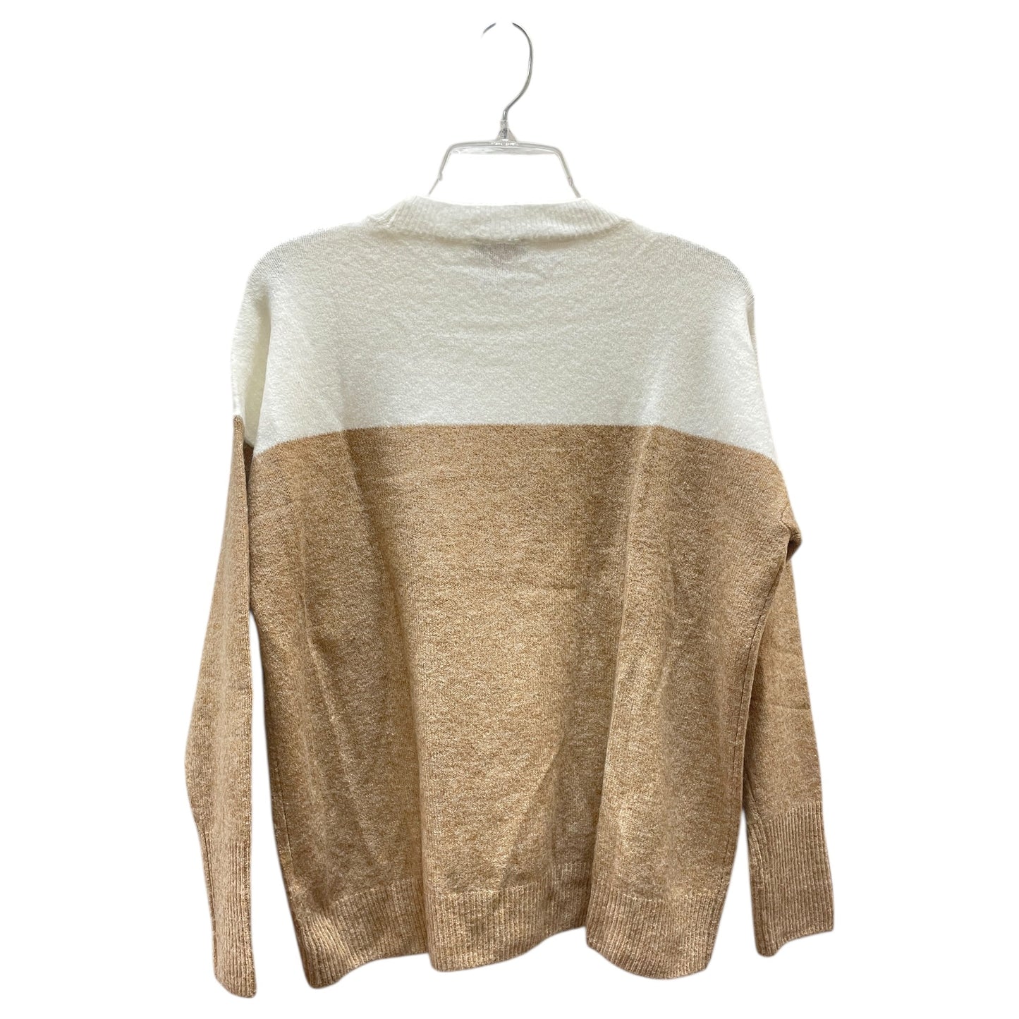 Sweater By Vince Camuto In Brown & White, Size:Xs