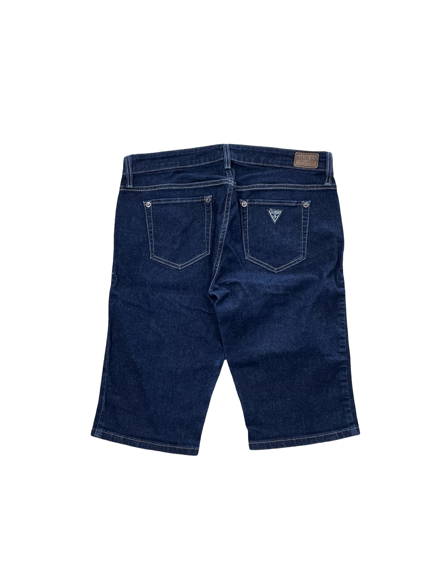 Shorts By Guess In Blue Denim, Size:8