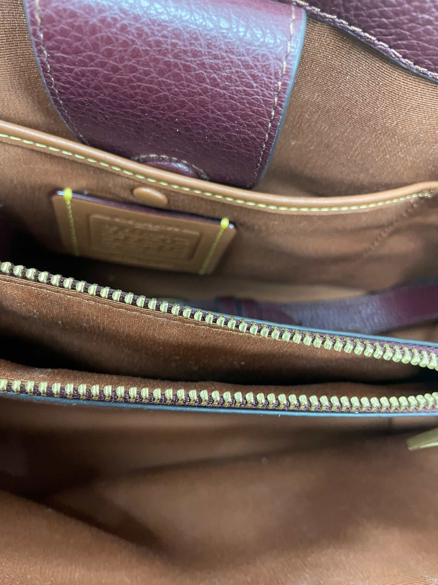 Handbag Designer By Coach, Size: Medium