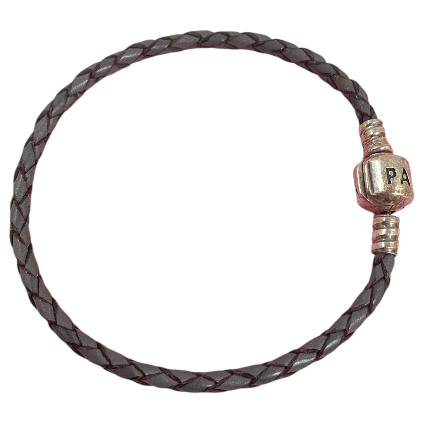 Bracelet Other By Pandora In Grey