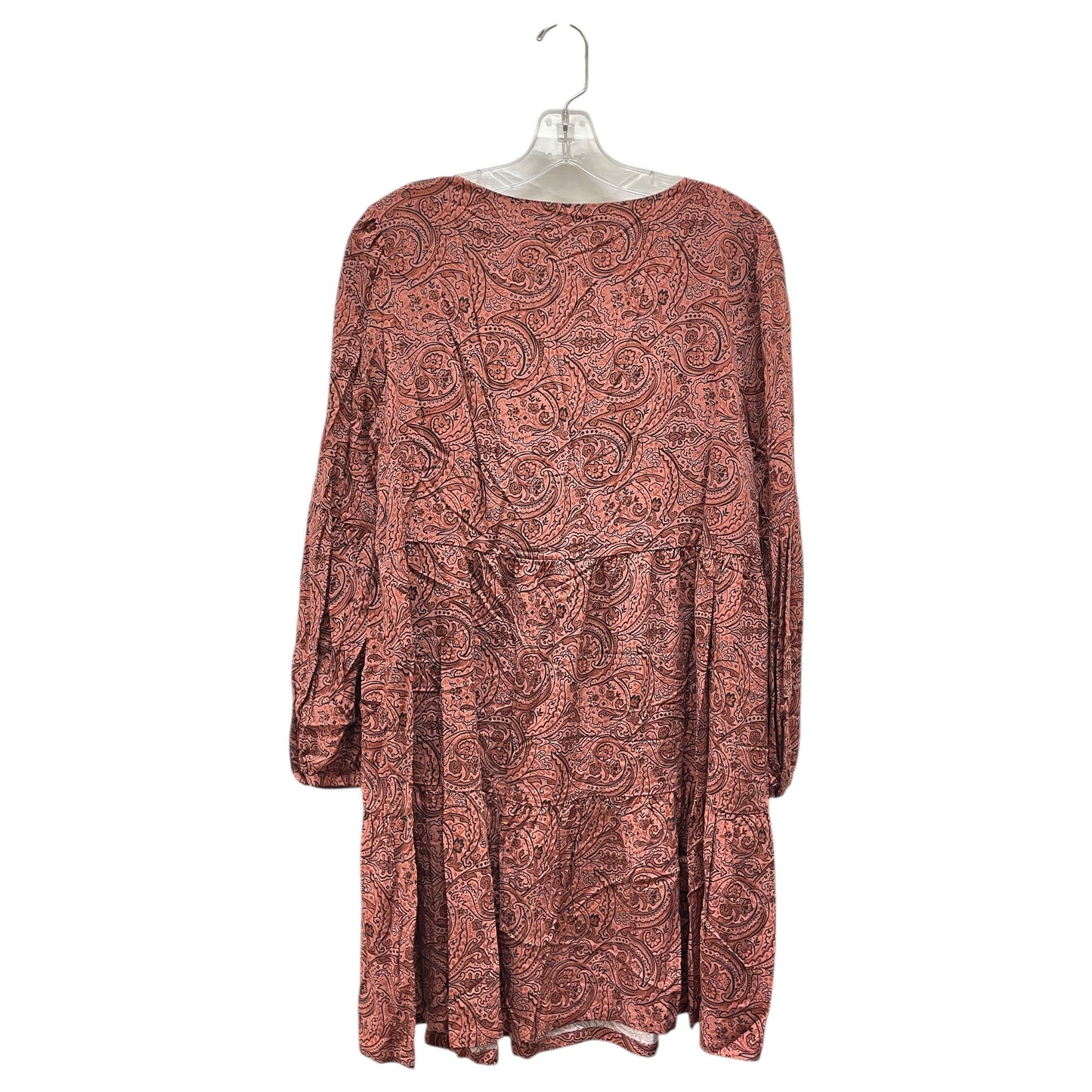 Dress Casual Midi By Lucky Brand In Pink, Size:M