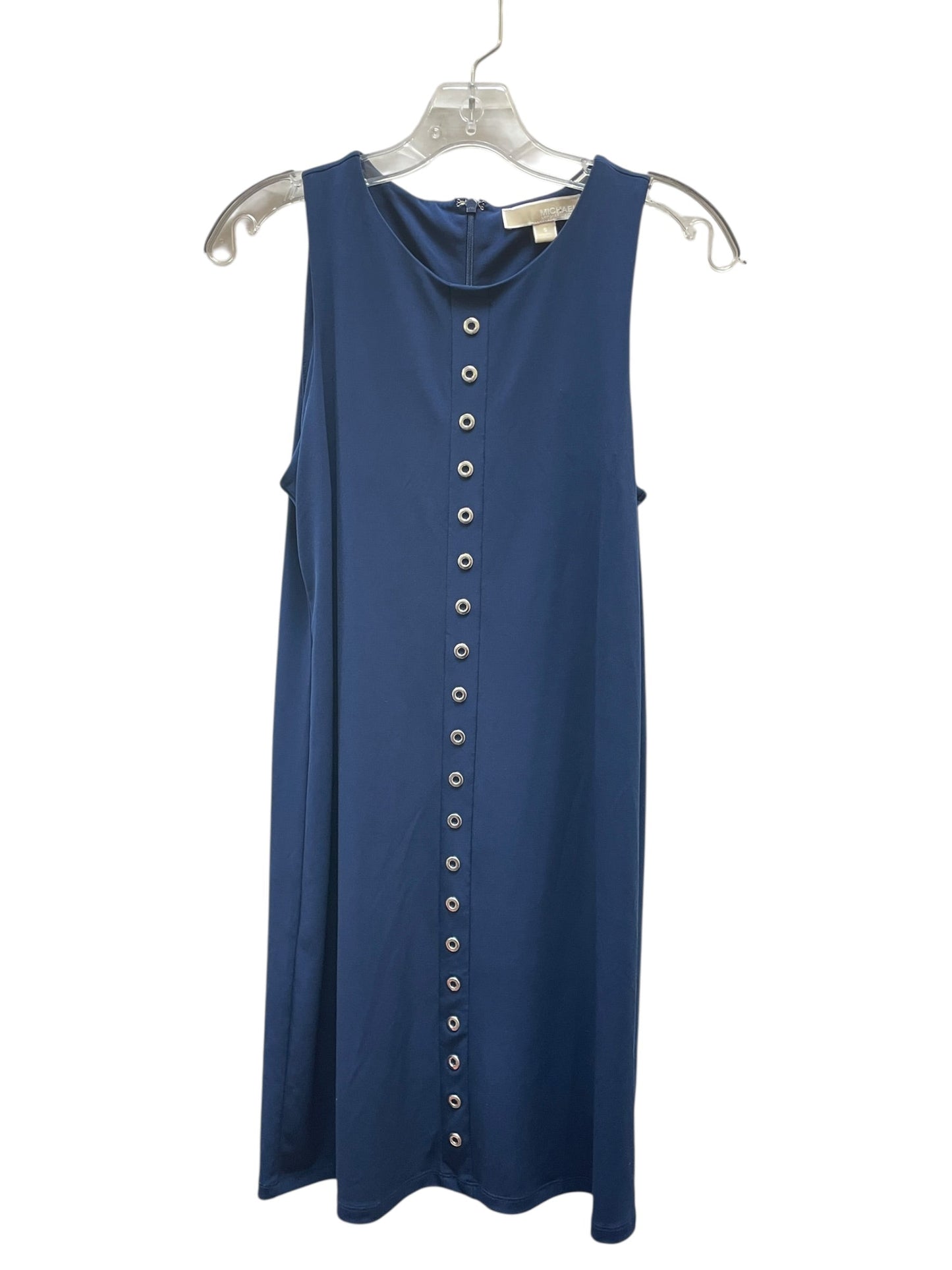 Dress Casual Midi By Michael By Michael Kors In Blue, Size:S