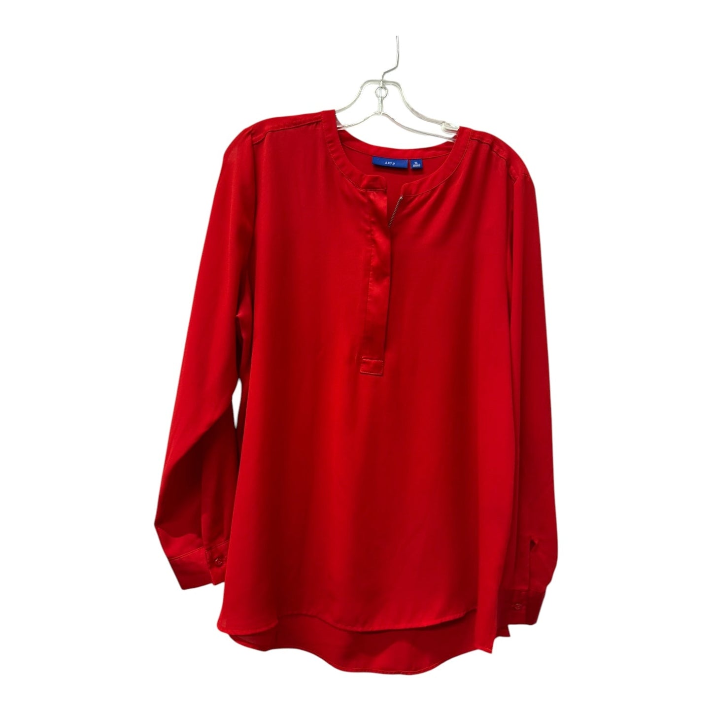 Top Ls By Apt 9 In Red, Size:Xl