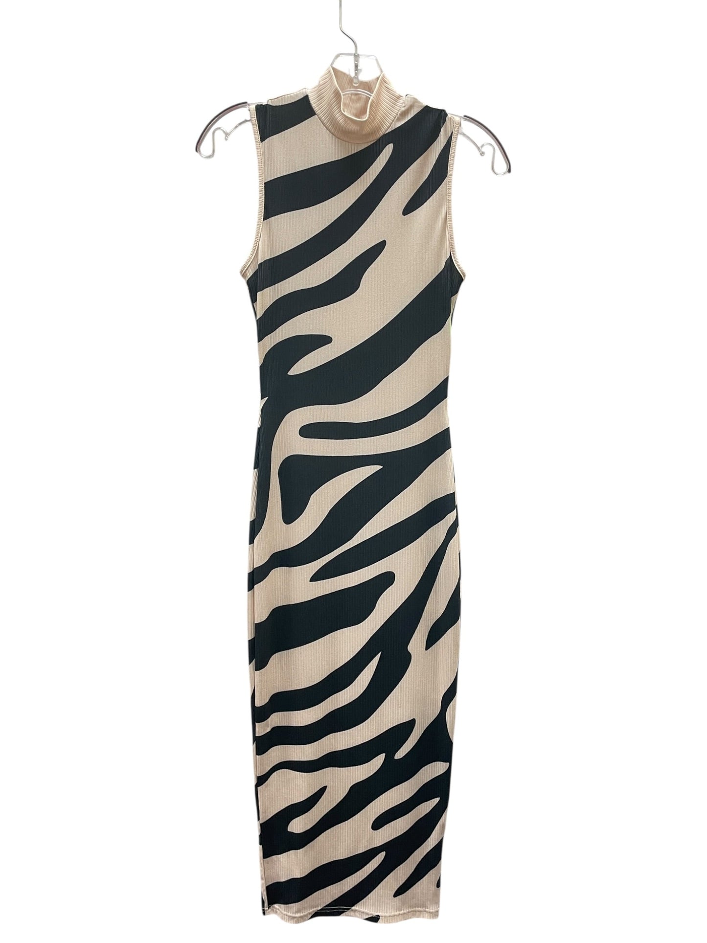 Dress Casual Maxi By Shein In Blue & Cream, Size:2