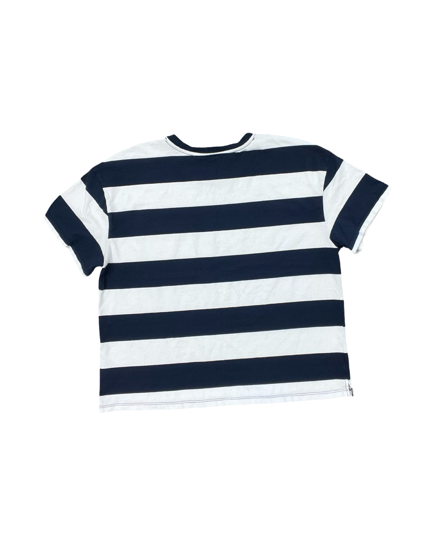 Top Ss By Time And Tru In Blue & White, Size:Xl