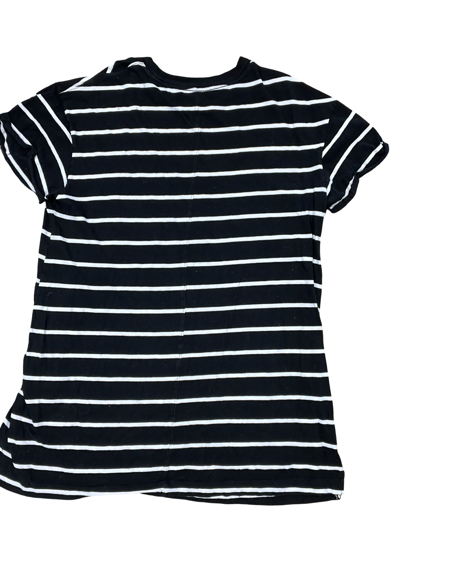 Dress Casual Short By Time And Tru In Black & White, Size:2X