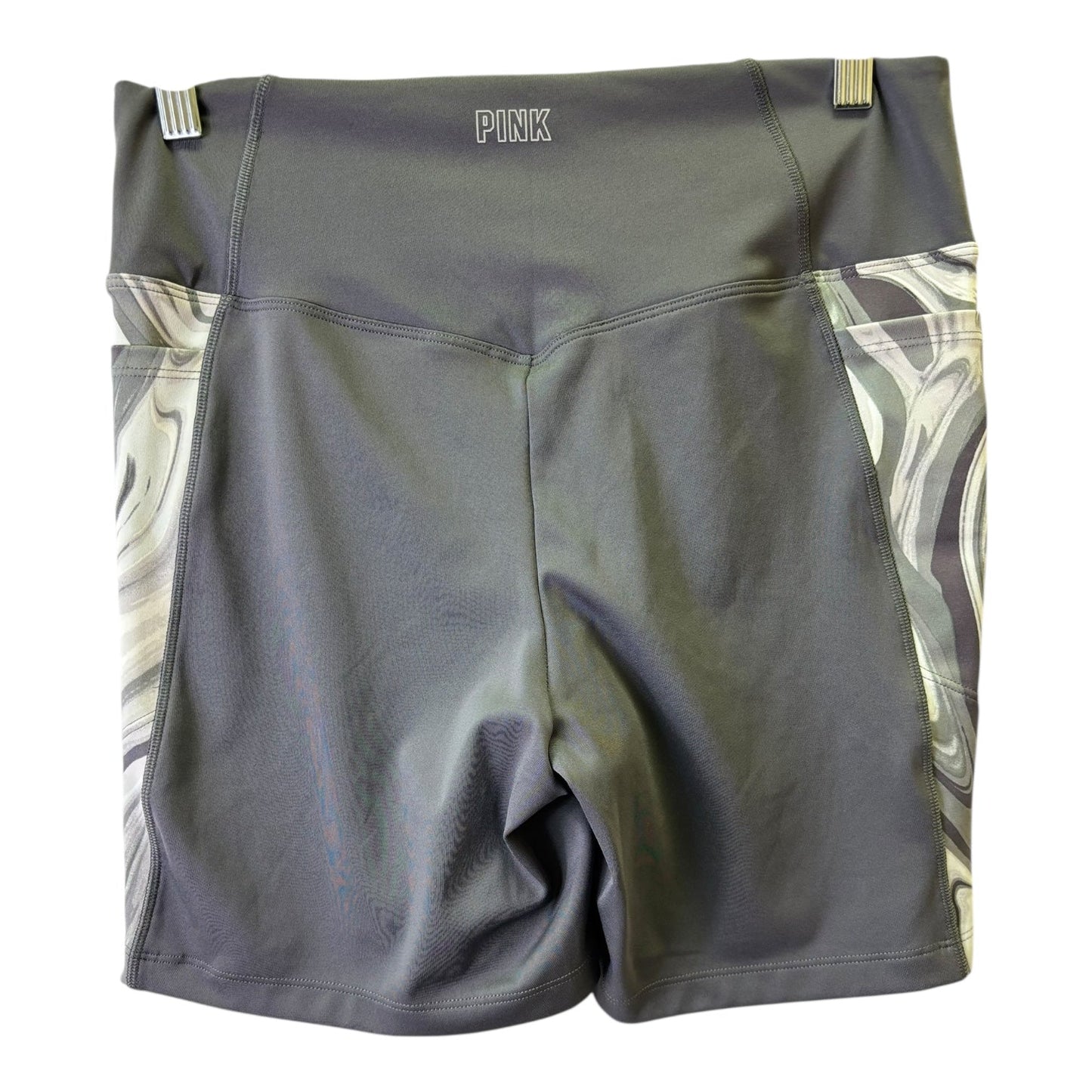 Athletic Shorts By Pink In Grey, Size:L