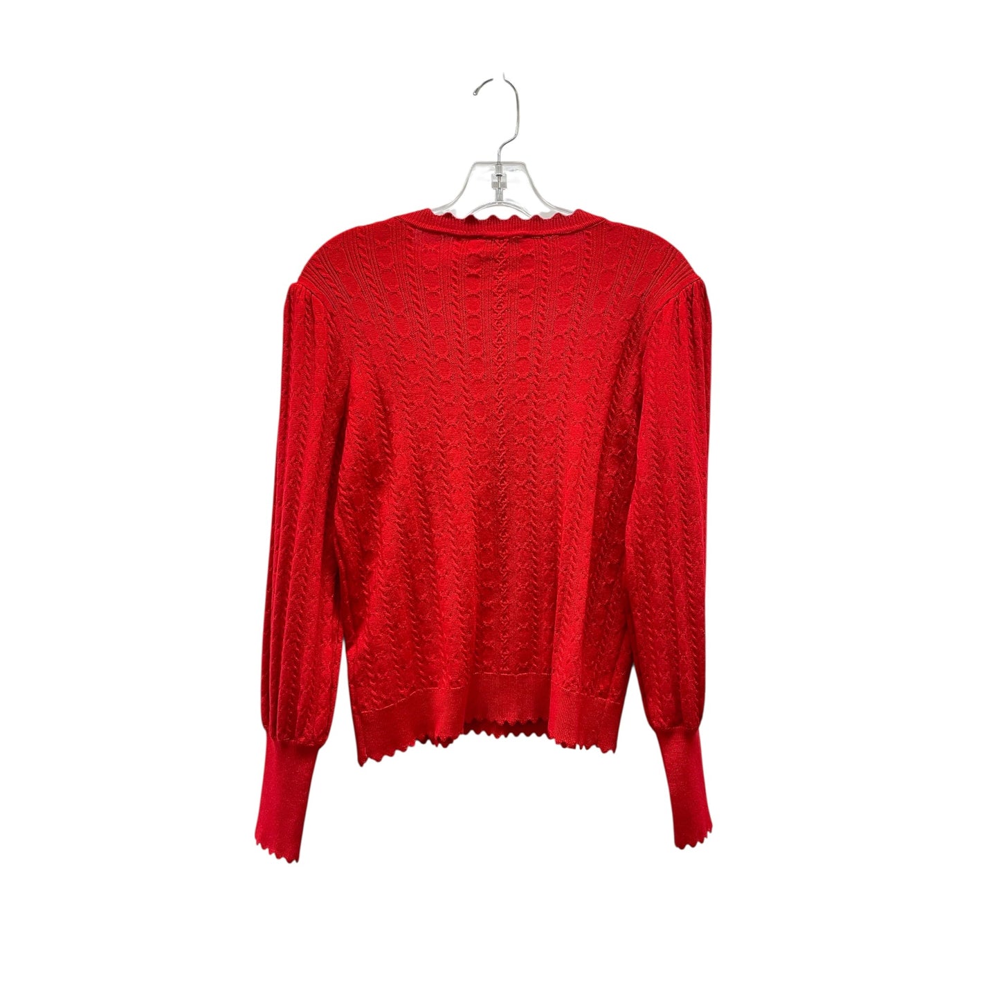 Sweater By Adrianna Papell In Red, Size:M
