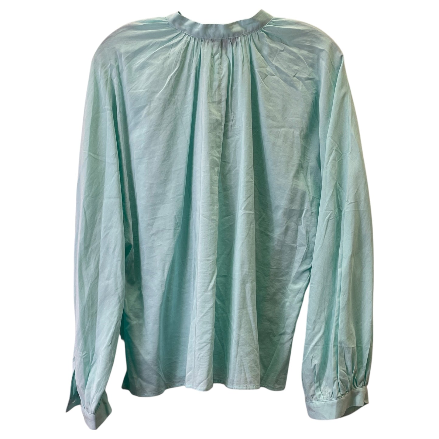Top Ls By Loft In Aqua, Size:M