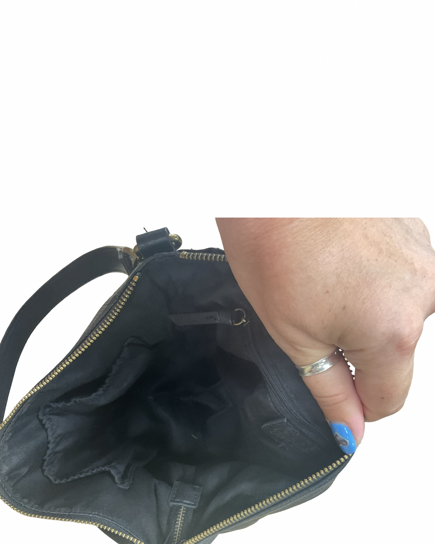 Handbag By Elliot Lucca In Black, Size:Medium