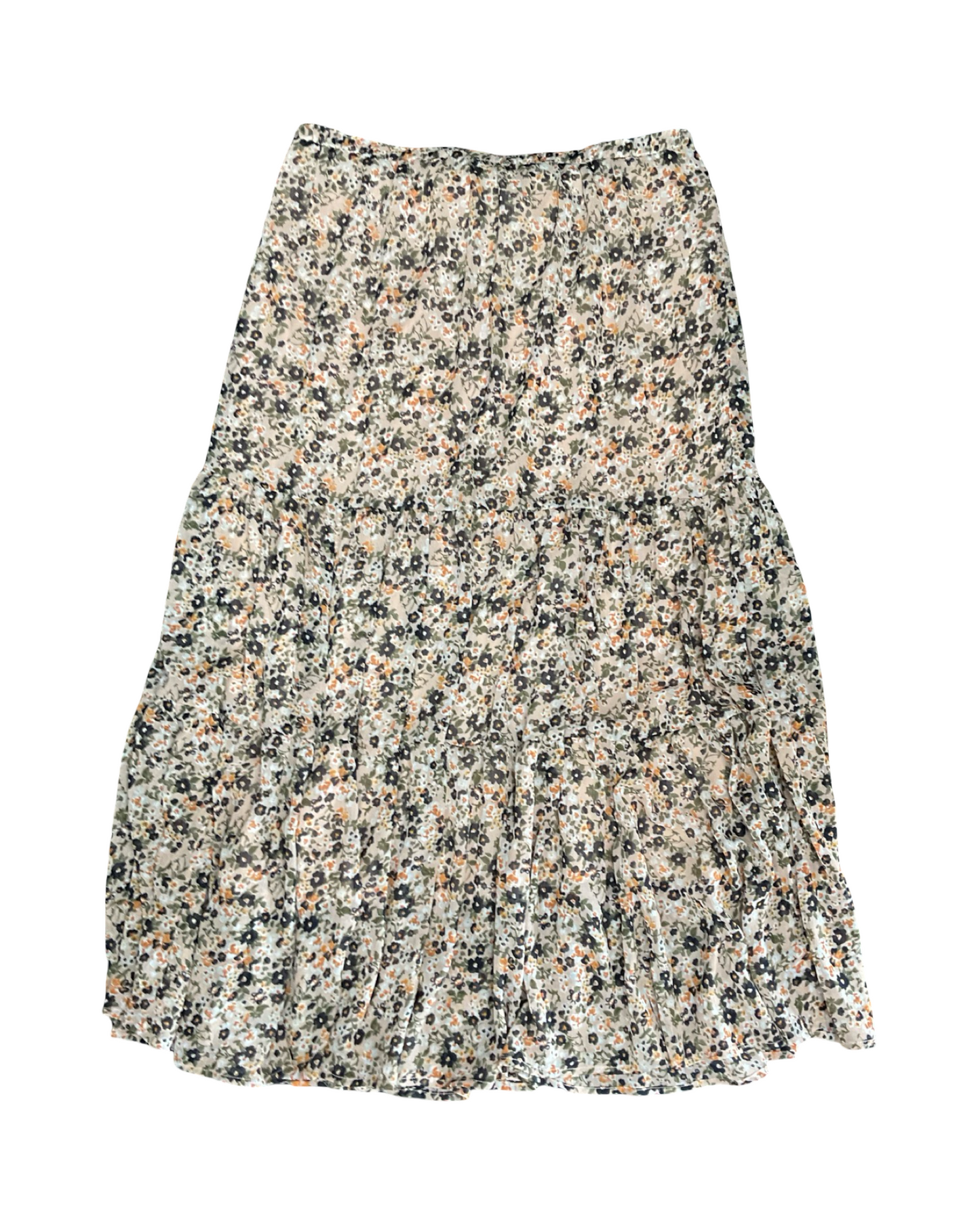 Skirt Maxi By Maurices In Tan, Size:L
