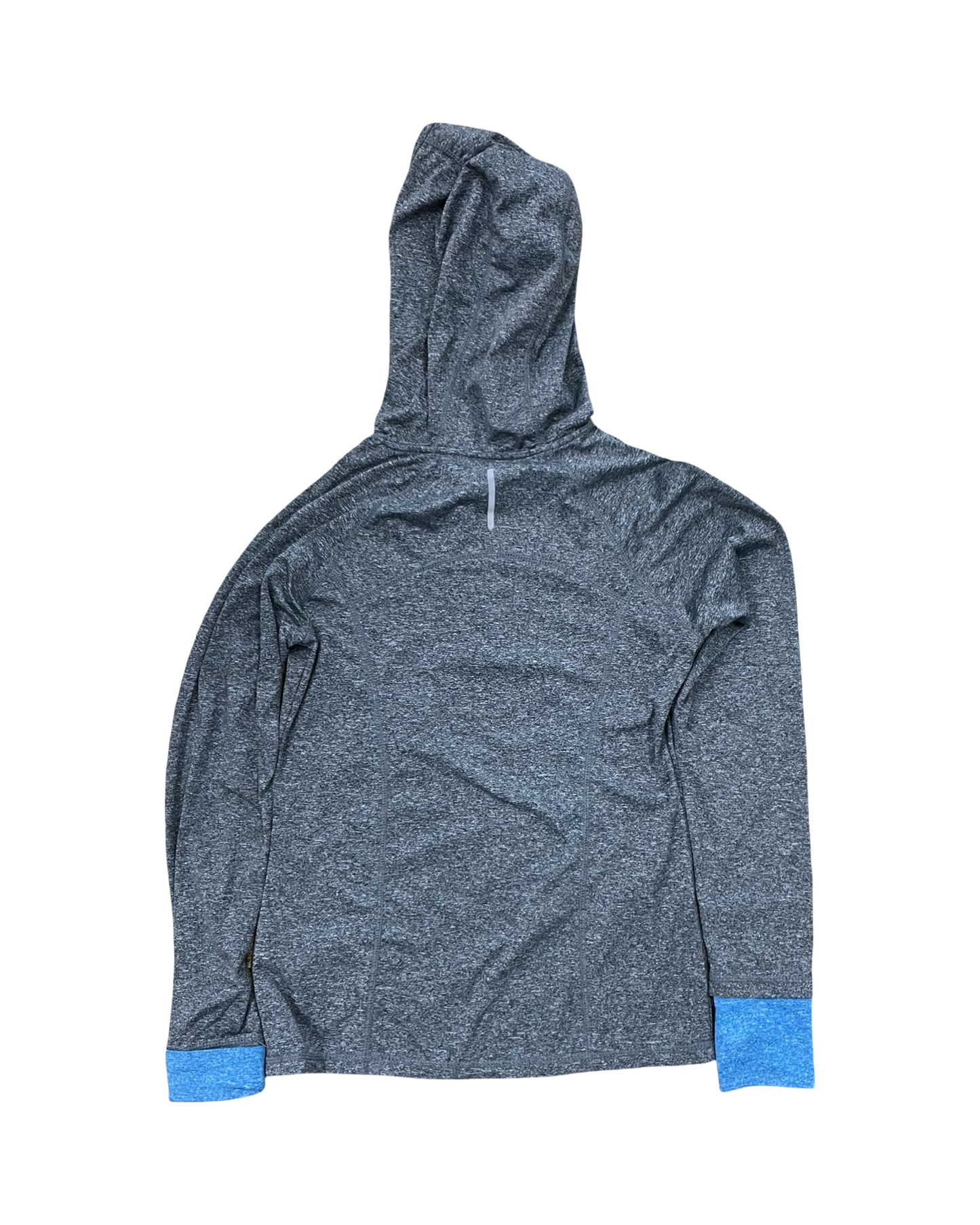 Athletic Top Ls Collar By Reebok In Grey, Size:S