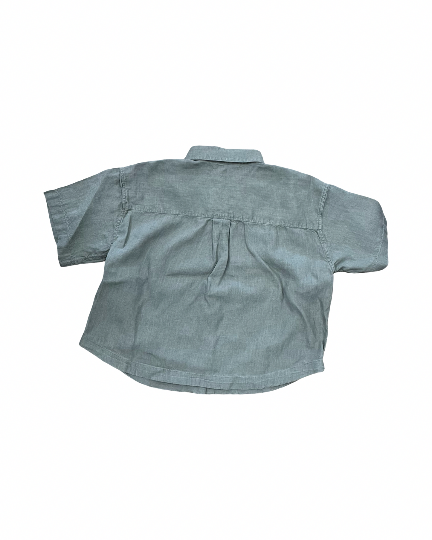Blouse Ss By Athleta In Green, Size:S