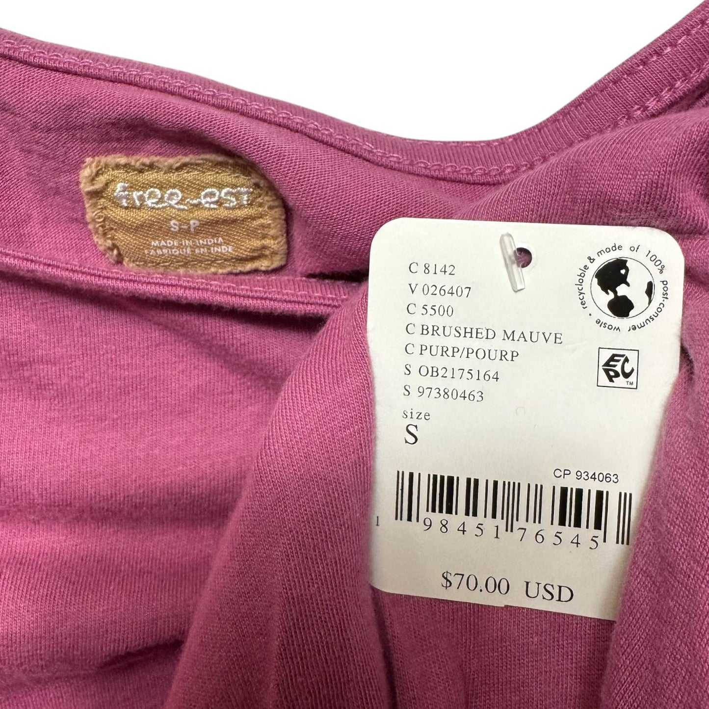 Ellis Maxi Dress By Free People In Brushed Mauve, Size: S