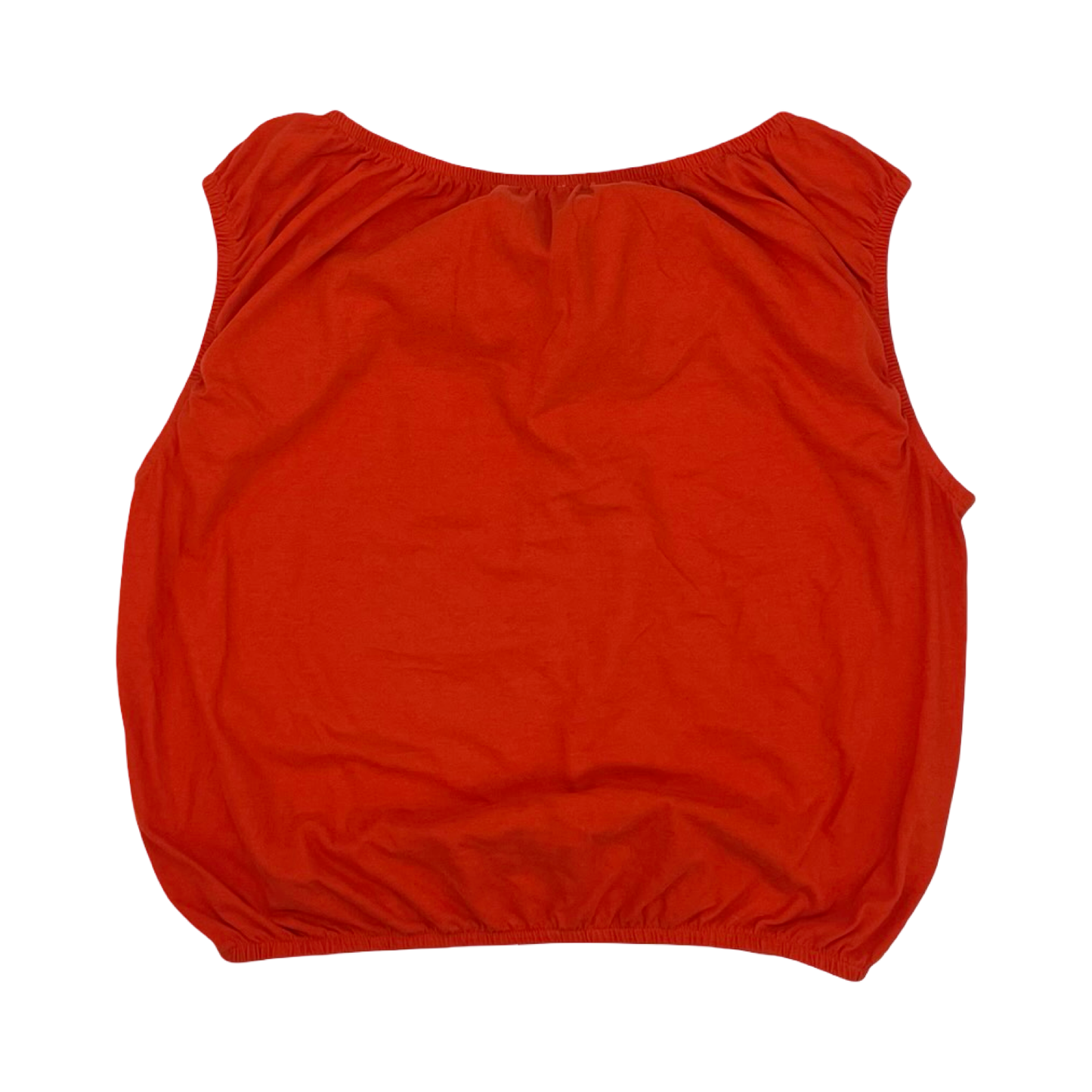 Top Sleeveless By Madewell In Orange, Size:L