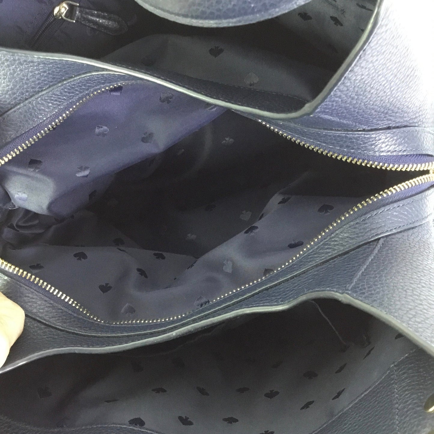 Handbag Designer By Kate Spade In Blue & Green, Size:Medium