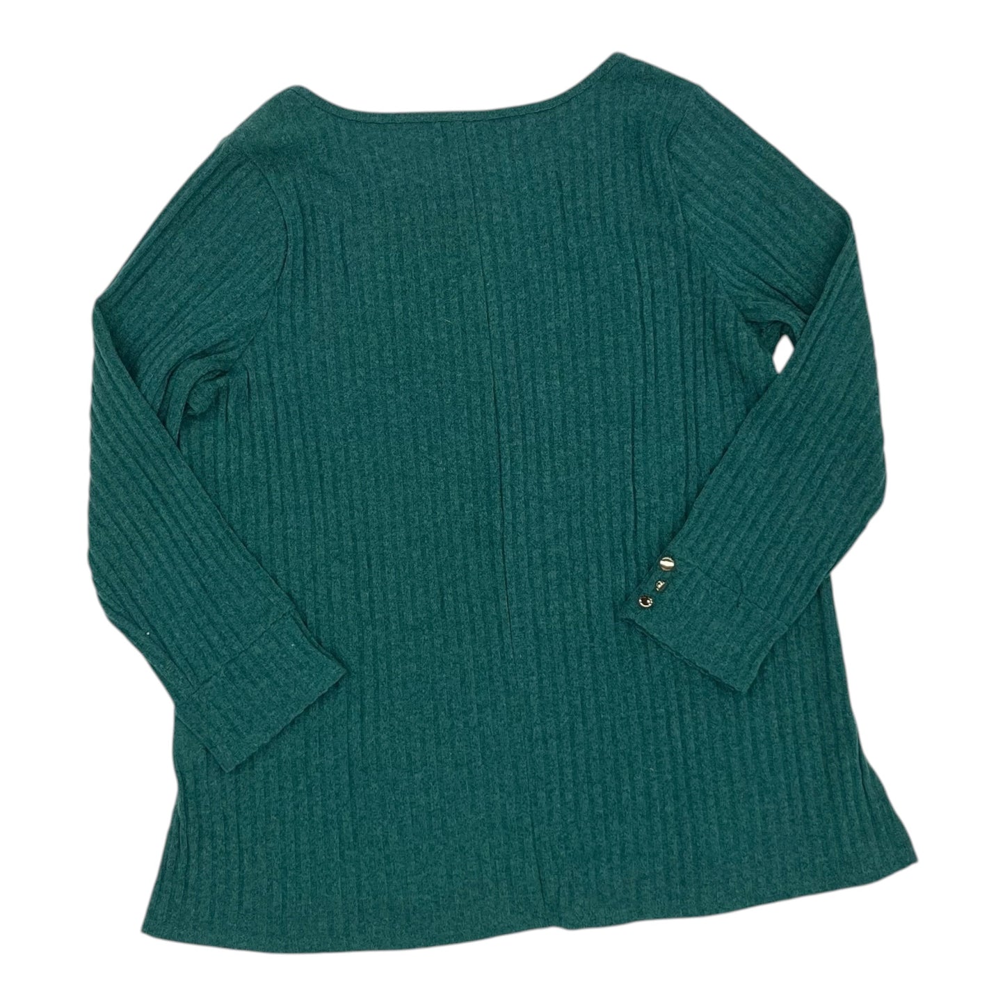 Top Ls By Perseption Concept In Green, Size:2X