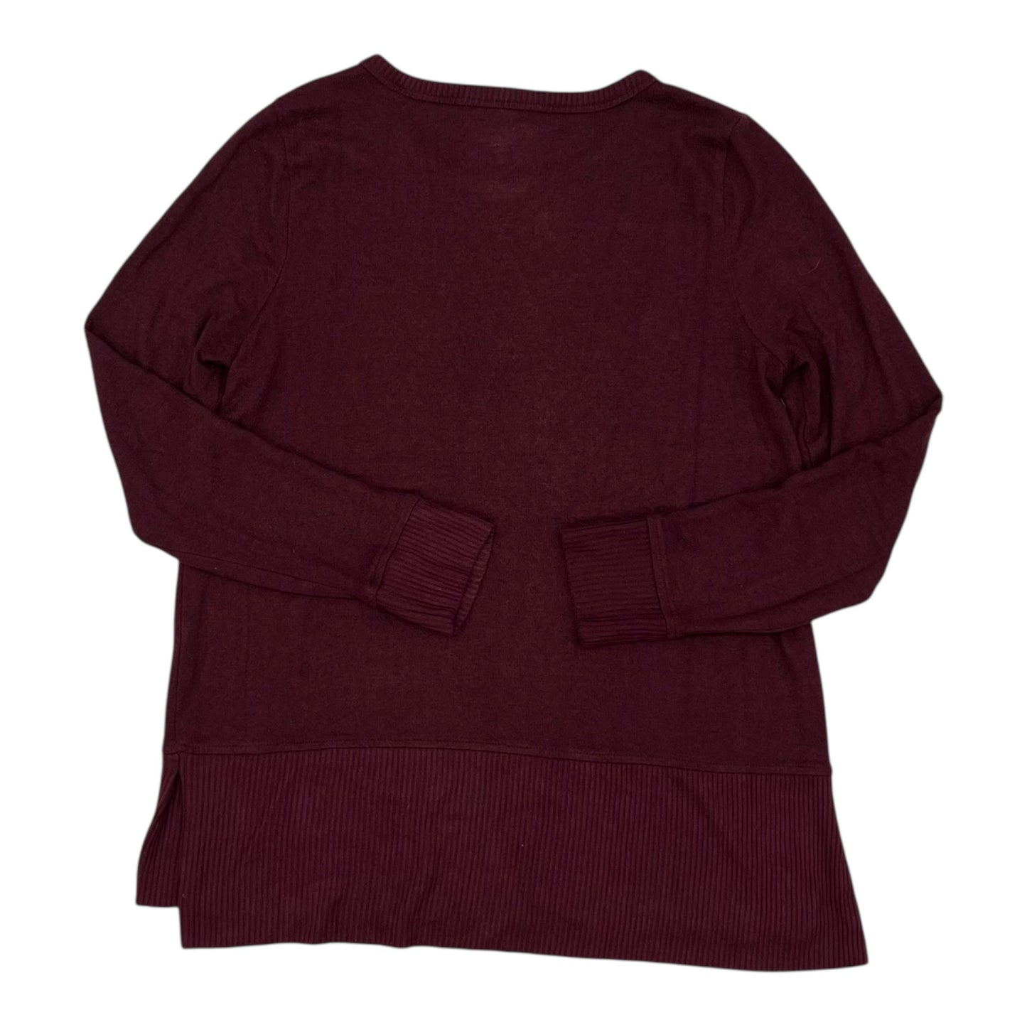 Top Ls By Sonoma In Maroon, Size:S