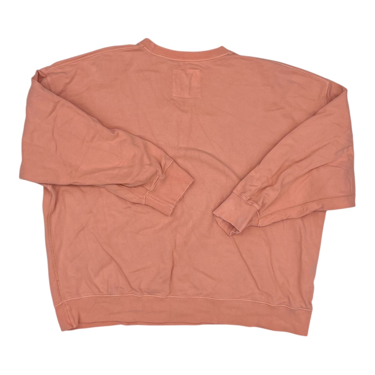 Sweatshirt Crewneck By American Eagle In Orange, Size:Xl