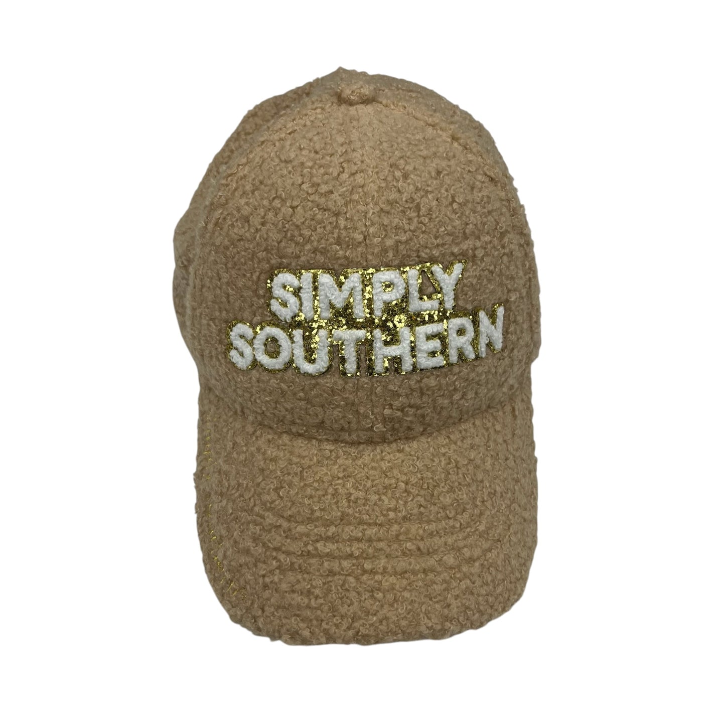 Hat Baseball Cap By Simply Southern In Tan