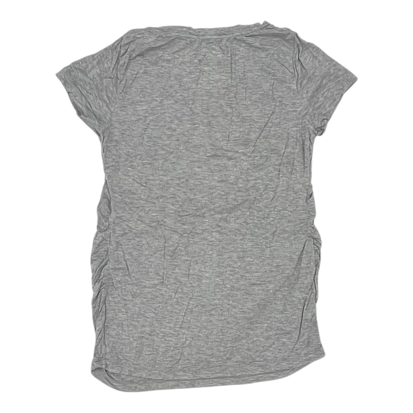 Mat Top Ss By Clothes Mentor In Grey, Size:M