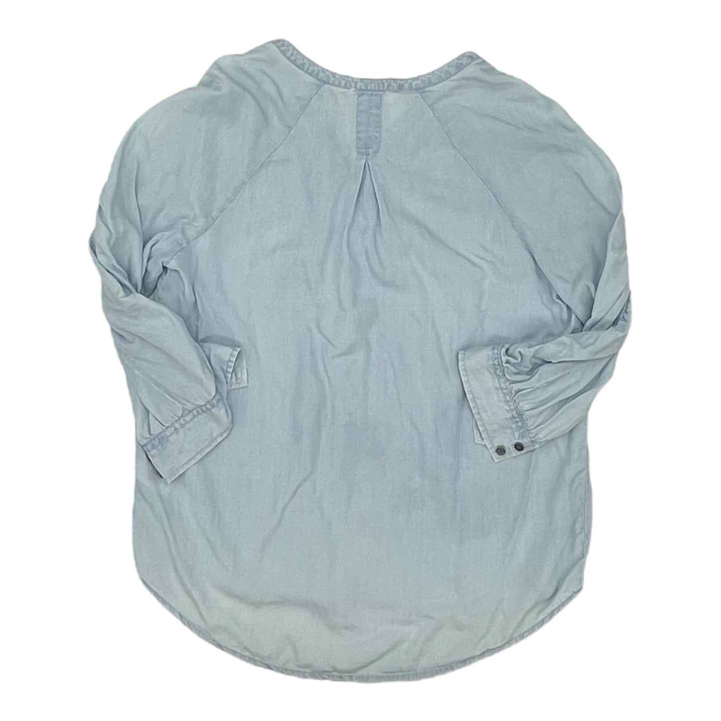 Top 3/4 Sleeve By Beachlunchlounge In Blue, Size:M